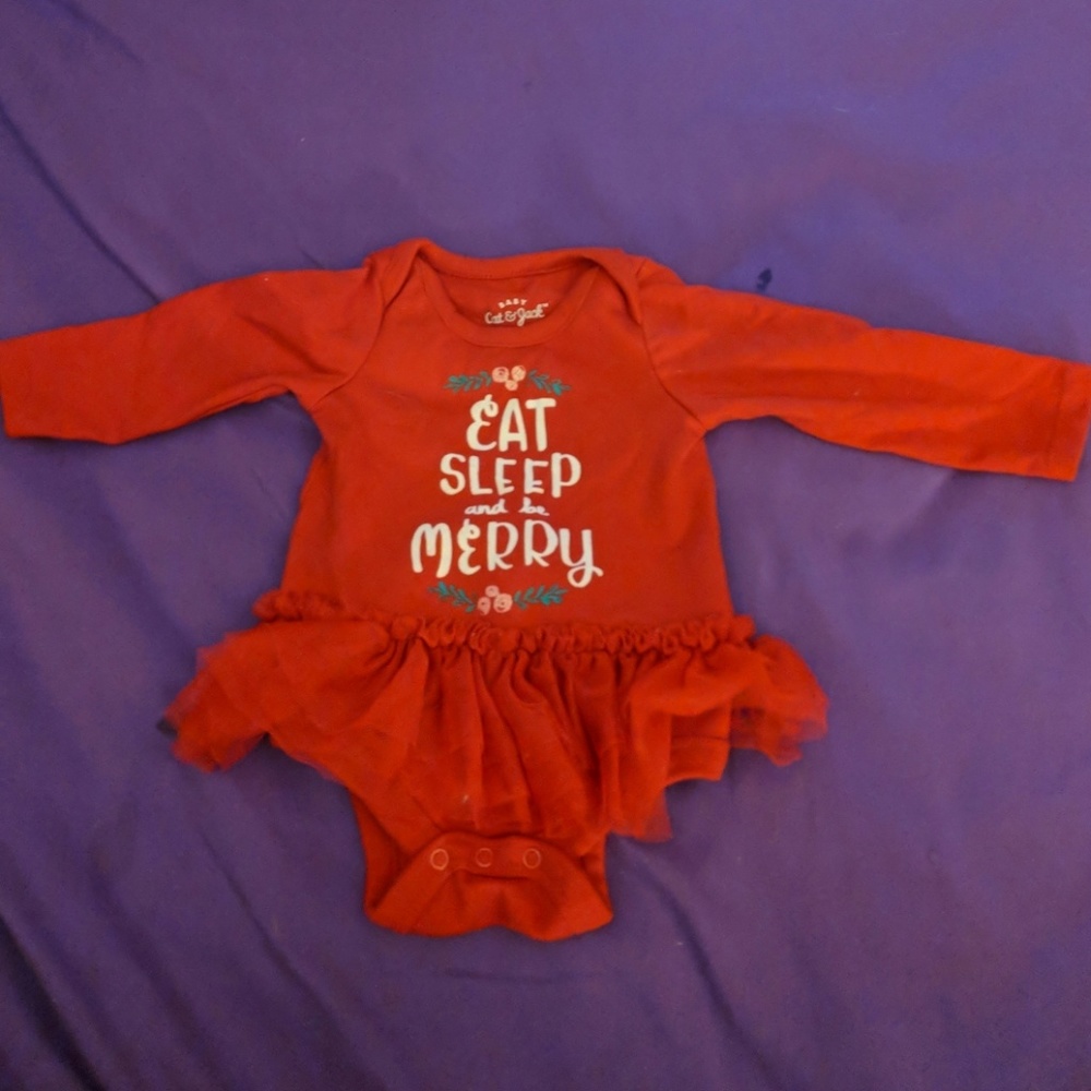 NB Christmas onesie